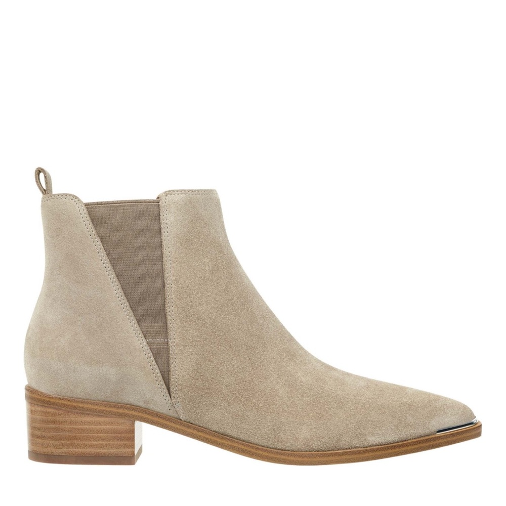 Marc Jacobs Yale Pointy Toe Suede Chelsea Bootie